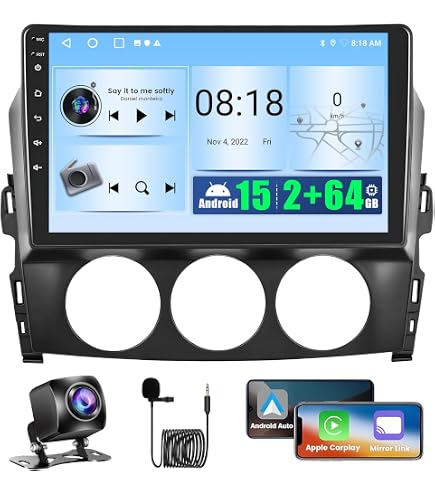 Amazon.com: Android 13.0 Double Din Car Stereo for Mazda MX-5 2006
